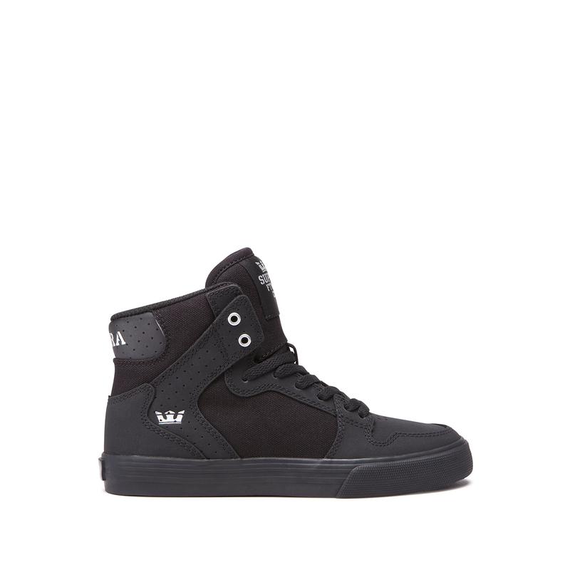 Zapatillas Altas Supra Argentina Niños - VAIDER Negras (MWZKS-4862)